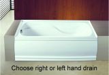 Bathtubs soaking E Shop Contemporary 60 Inches Acrylic Deep soak Alcove