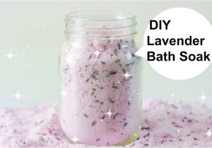 Bathtubs soaking J Making Lavender Bath soak Diy Saturday Episode 20