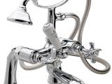 Bathtubs Taps Qualitex ascot Edwardian Bath Shower Mixer & Kit with