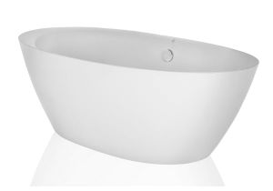 Bathtubs Under $500 Shop Empava 71" Freestanding Bathtub Glossy White Acrylic