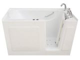 Bathtubs Under $500 Shop Signature Walk In White 54 X 30 Inch White Whirlpool