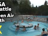 Bathtubs Usa 【k】usa Travel Seattle[미국 여행 시애틀]올림픽 국립공원 노천온천 Open Air
