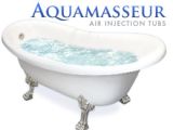 Bathtubs with Air Jets Jetted Clawfoot Tubs