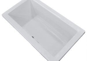 Bathtubs with Center Drain Bronzino 42 X 72 Rectangular soaker Drop In Bathtub Tub