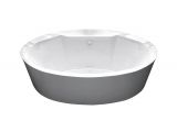 Bathtubs with Center Drain Universal Tubs Sunstone 5 7 Ft Acrylic Center Drain Oval