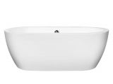 Bathtubs with Center Drain Wyndham Collection soho 59 75 In Acrylic Flatbottom