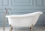 Bathtubs with Feet Edwin Acrylic Slipper Tub Lion Paw Feet Clawfoot Tubs