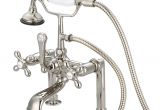 Bathtubs with Handles Water Creation 3 Handle Vintage Claw Foot Tub Faucet with