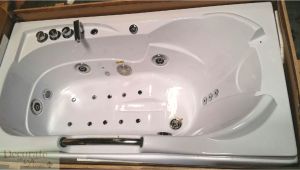Bathtubs with Jets and Heater Bathtub Whirlpool Jetted Hydrotherapy 19 Massage Air Jets