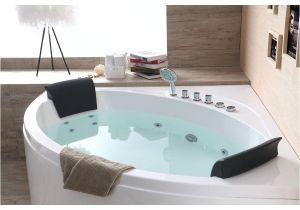 Bathtubs with Seats Bathtub Am200 5′ Rounded Modern Double Seat Corner