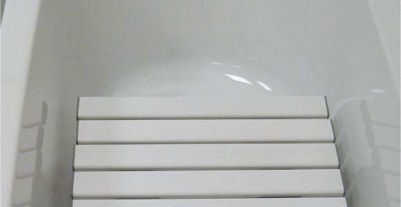 Bathtubs with Seats Slatted Bath Seats Standard 5 Slats 6″ – Sbs56wh