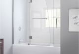 Bathtubs with Side Doors Bath Authority Dreamline Aqua Frameless Hinged Tub Door