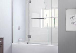Bathtubs with Side Doors Bath Authority Dreamline Aqua Frameless Hinged Tub Door