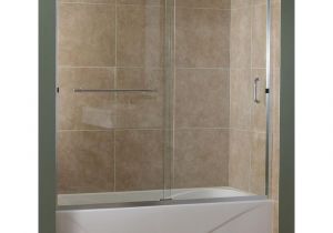 Bathtubs with Sliding Doors foremost Marina 60 In X 60 In Semi Framed Sliding Tub