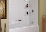 Bathtubs with Surround Walls Indulgence 60" X 30" 3 Piece Bathtub Wall Set at Menards