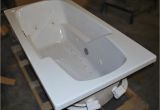 Bathtubs with Water Jets 32"x60" Drop In Dual Jetted Bathtub 8 Water 22 Air
