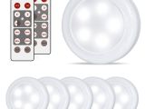 Battery Operated Ceiling Light with Remote Amazon Com Lifeholder 6 Pack Led Puck Lights Timer Wireless