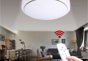 Battery Operated Ceiling Light with Remote Jiawen Led Ceiling Light with 2 4g Rf Remote Controller 34 99