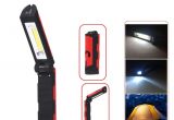 Battery Powered Work Lights Alonefire C026 Multifunctional Portable Cob Led Magnetic Folding