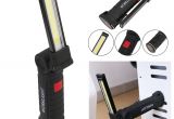 Battery Powered Work Lights Foldable Flexible Hand torch Work Light Magnetic Inspection Lamp