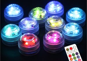 Bayco Lights Amazon Com Acmee Pack Of 10 Rgb 3 Leds Water Proof Floral Light