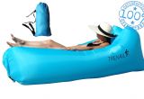 Beach Blow Up Chairs Air Lounger with Carry Sack Side Pockets and Drink Holder Made