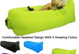 Beach Blow Up Chairs Camping Accessories Great Home Inflatable Lounger sofa Air Sleeping