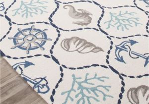 Beach House Rugs Indoor Outdoor Nautical Sea Life Rug Love the Colors and Mix Of Sea Life and