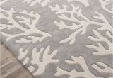 Beach House Rugs Indoor the Coral Branch Pattern is Created with Carved Details On This