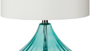 Beach themed Lamp Shades Coastal Lamp Beachin Pinterest Coastal Aqua Glass and Aqua