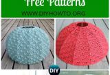 Beach themed Lamp Shades Collection Of Crochet Lamp Shade Free Pattern Crochet Lampshade