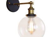 Bed Bath and Beyond Black Lamp Shades Baycheer Hl416426 Vintage Industrial Edison Style Finish Round Glass