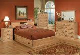 Bedroom Furniture Sets Queen Traditional Oak Platform Bedroom Suite Queen Size