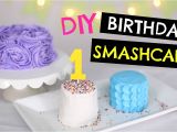 Beginners Cake Decorating Classes Near Me Diy 1st Birthday Smash Cake for Baby 3 Ways to Decorate Youtube