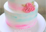 Beginners Cake Decorating Classes Near Me Watercolor buttercream A Cake Decorating Video Pinterest Cake