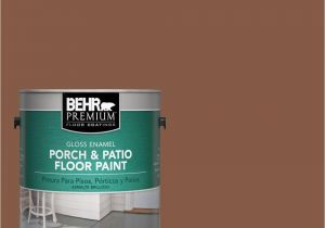 Behr Gloss Enamel Porch and Patio Floor Paint Behr Premium 1 Gal Pfc 20 Coronado Gloss Porch and Patio Floor
