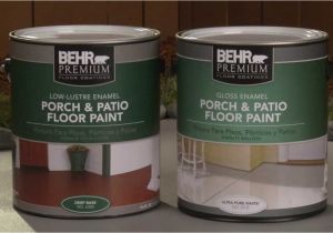 Behr Gloss Enamel Porch and Patio Floor Paint How to Apply Behr Premium Porch Patio Floor Paint Youtube