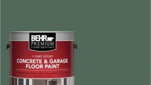 Behr Porch and Floor Paint Behr Premium 1 Gal Pfc 40 Green 1 Part Epoxy Concrete and Garage