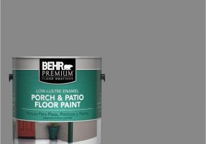 Behr Porch and Floor Paint Drying Time Behr Premium 1 Gal Pfc 63 Slate Gray Low Lustre Interior Exterior