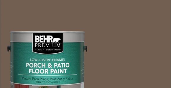 Behr Porch and Floor Paint Drying Time Behr Premium 1 Gal Pfc35 Rich Brown Low Lustre Interior Exterior