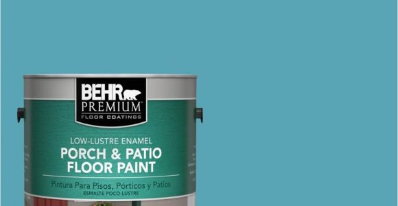 Behr Porch and Floor Paint Home Depot Behr Premium 1 Gal M470 5 Explorer Blue Low Lustre Porch and Patio