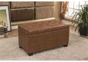 Bench Clothing Usa Traditional Waxed Texture Tufted Storage Bench Ottoman More Colors