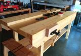 Bench Press Blocks Workbench Rockler Quick Release Front Vise Side Woodworking