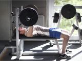 Bench Press Set with Weights Health and Fitness Benefits Of Weight Training
