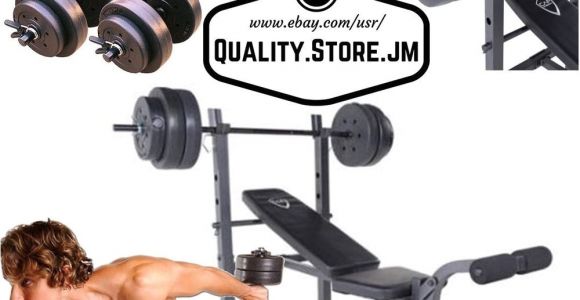 Bench Press Set with Weights Weight Bench Set Press with Weights and Bar Dumbells Adjustable Gym