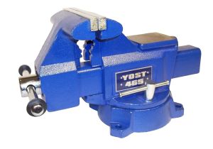 Bench Vise Lowes Shop Yost 6 5 In Cast Iron Apprentice Series Utility Bench Vise at