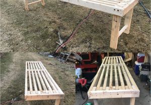 Bench with Shelf Underneath How to Build A Greenhouse Bench for Under 20 Dollars Building