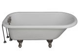 Best 5 Foot Bathtub Barclay Products 5 Ft Acrylic Ball and Claw Feet Roll top