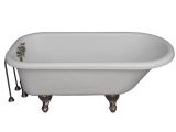 Best 5 Foot Bathtub Barclay Products 5 Ft Acrylic Ball and Claw Feet Roll top