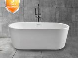 Best Acrylic Bathtubs Canada 67 In Freestanding Bathtub Acrylic White Dk Mec3004b